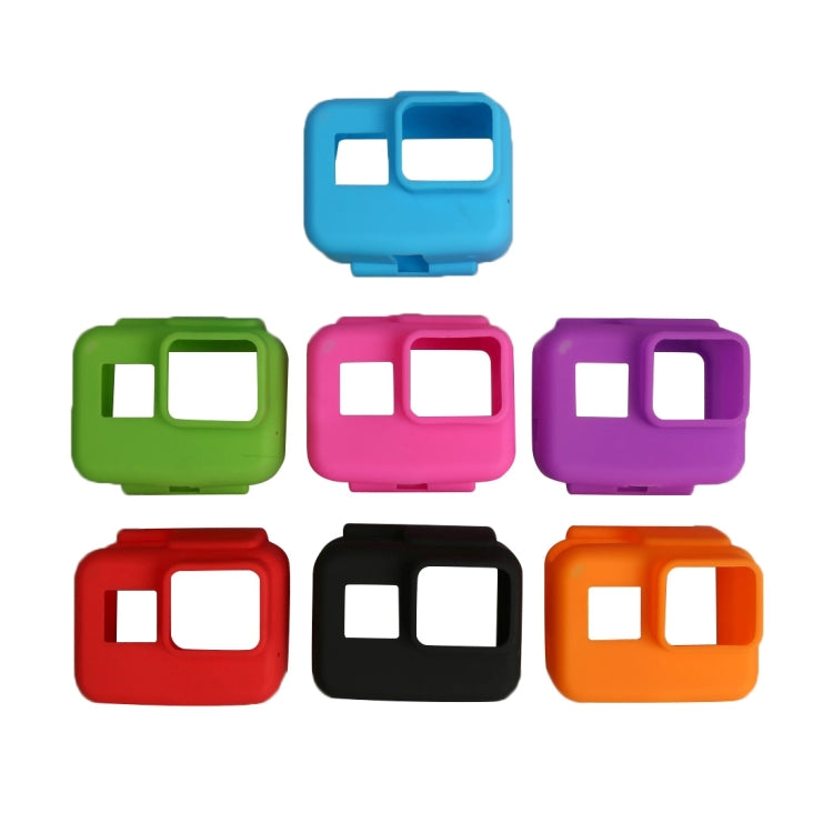 Original for GoPro HERO5 Silicone Border Frame Mount Housing Protective Case Cover Shell(Blue) by bashfashion