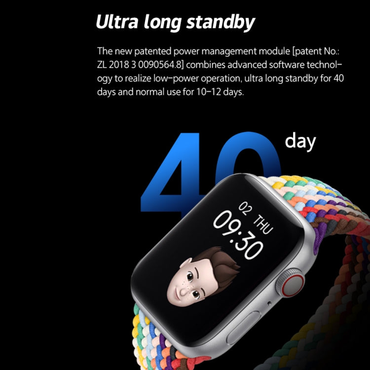 W17 Pro Max 1.9 inch Bluetooth Call Message Reminder Silicone Smart Watch(Black) by bashfashion