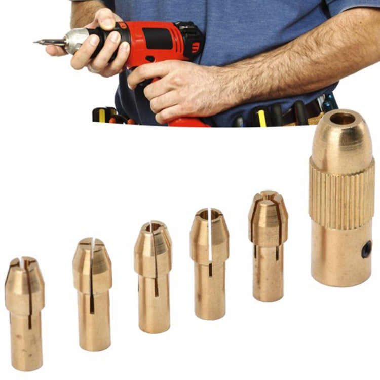 DIY-2.0 7 in 1 DIY Mini Chuck Fixture Clamp Drill Chuck Clip by bashfashion