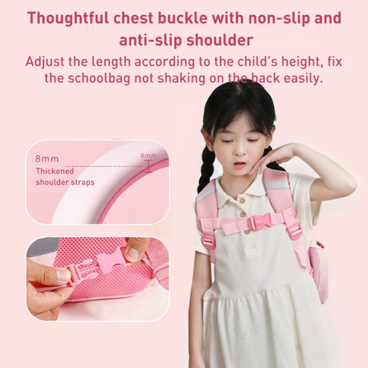 Children Cartoon Anti-Lost Large School Bag Backpack(Pig Pig Duck) by bashfashion