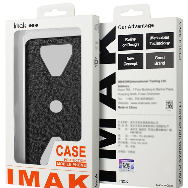 For iPhone 15 IMAK LX-5 Series Shockproof PC + PU + TPU Protective Phone Case(Carbon Fiber Texture) by imak