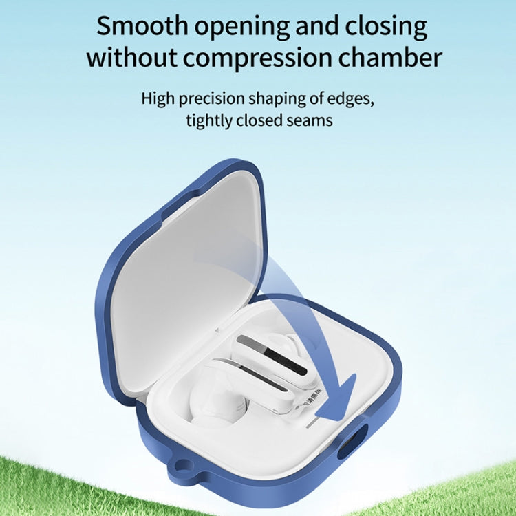 For Xiaomi Redmi Buds 5 Shockproof TPU Earphone Protective Case with Hook(White) by bashfashion