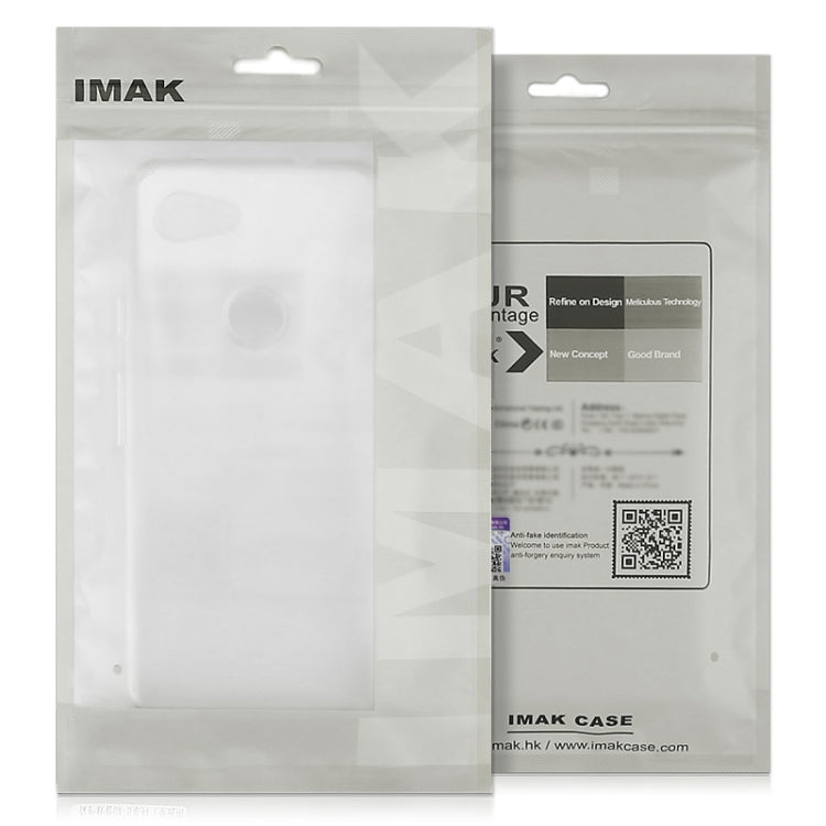 For Nothing Phone 2a 5G / 2a Plus imak UX-5 Series Transparent Shockproof TPU Protective Case(Transparent Black) by imak