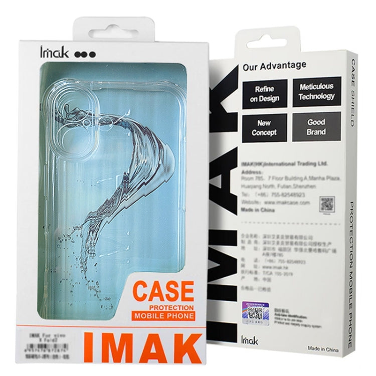 For Google Pixel 9 / Pixel 9 Pro IMAK Space Shield PC + TPU Airbag Shockproof Phone Case(Transparent) by imak