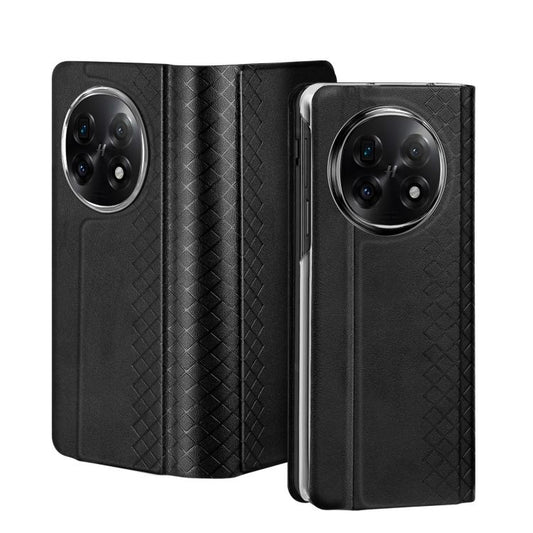 For OPPO Find N5 DUX DUCIS Bril Series PU + TPU Phone Case(Black) by DUX DUCIS