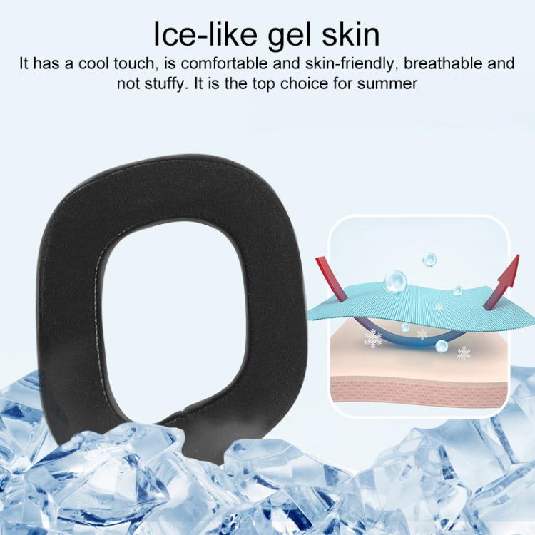 1 Pair Velvet Replacement Earpads For Corsair HS80 Max / HS80 USB Wired / HS81 RGB(Grey) by bashfashion