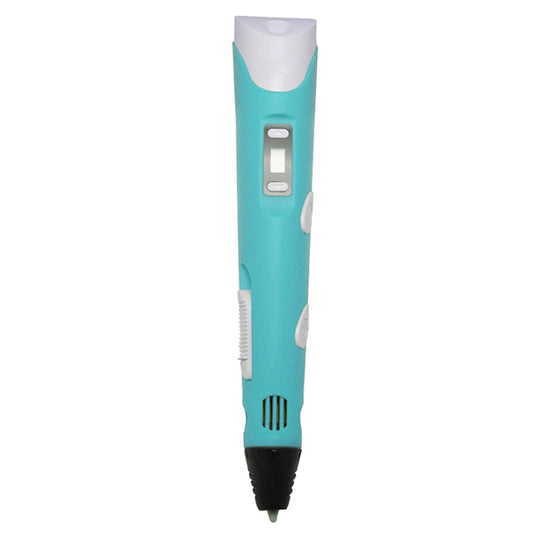 Hand-held 3D Printing Pen, UK Plug (Blue) by bashfashion