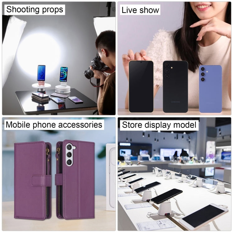 For Samsung Galaxy S24 5G Black Screen Non-Working Fake Dummy Display Model (Grey) by bashfashion