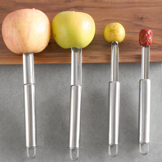 3 PCS Kitchen Stainless Steel Thickened Hawthorn And Red Dates Corer, Specification: 2cm by bashfashion