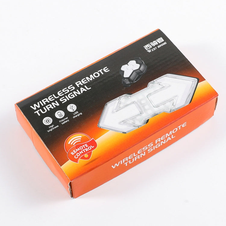 WEST BIKING YP0701299 Bicycle Remote Control Tail Light Night Riding Warning Light(Remote Taillight) by WEST BIKING