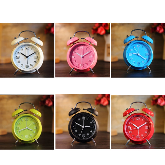 4 Inch Bedroom Bedside Stereo Digital Silent Alarm Clock With Light(Blue Shell Blue Surface) by bashfashion