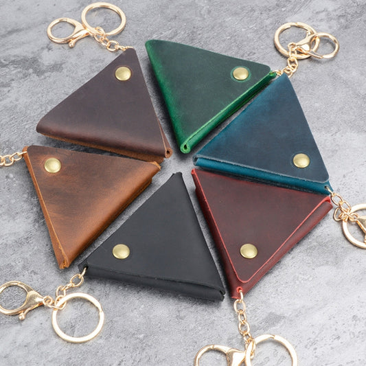 18L-102 Vintage Handmade Mini Coin Purse(Coffe) by bashfashion