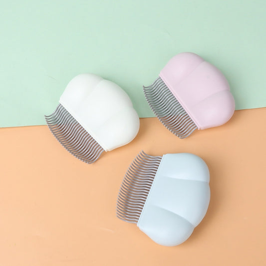 Pet Hair Removal Shell Comb Cat Tickling Massage Comb(White) by bashfashion