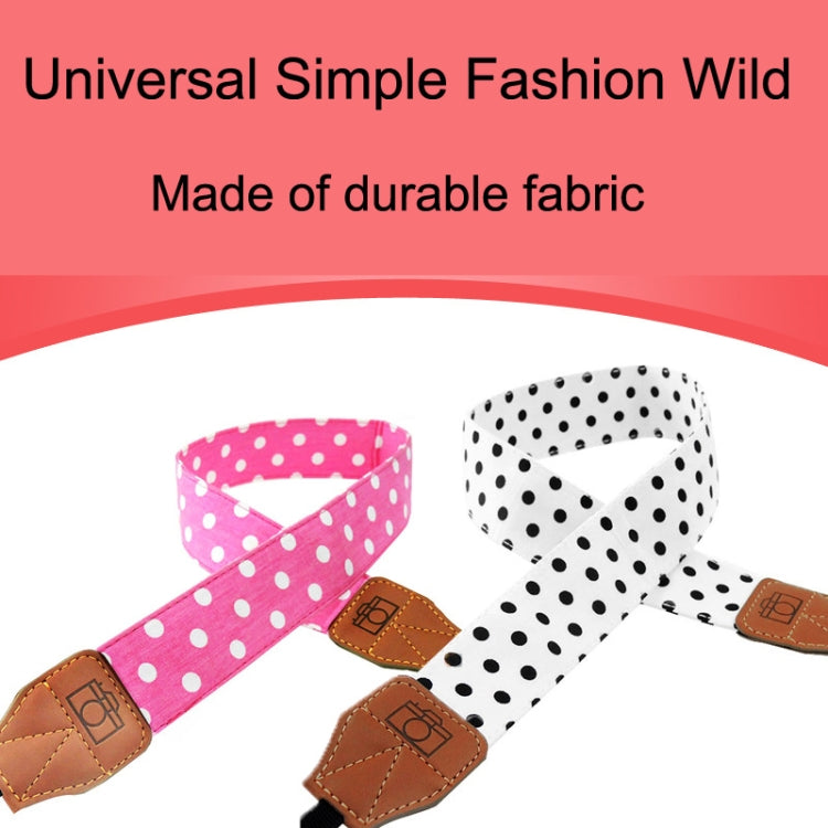 Multi-color Shoulder Neck Strap SLR Retro Camera Shoulder Strap(Rose Pink) by bashfashion