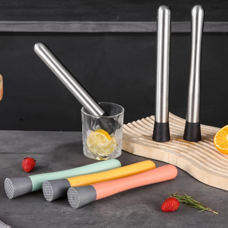 Cocktail Lemon Stirrer Bar Crushed Ice Hammer, Specification: Thick Waist 21cm by bashfashion