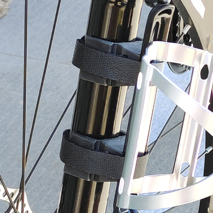 4pcs /Set Bicycle Water Bottle Conversion Base Bottle Frame Hole-Less Mounting Holder(Black) by bashfashion