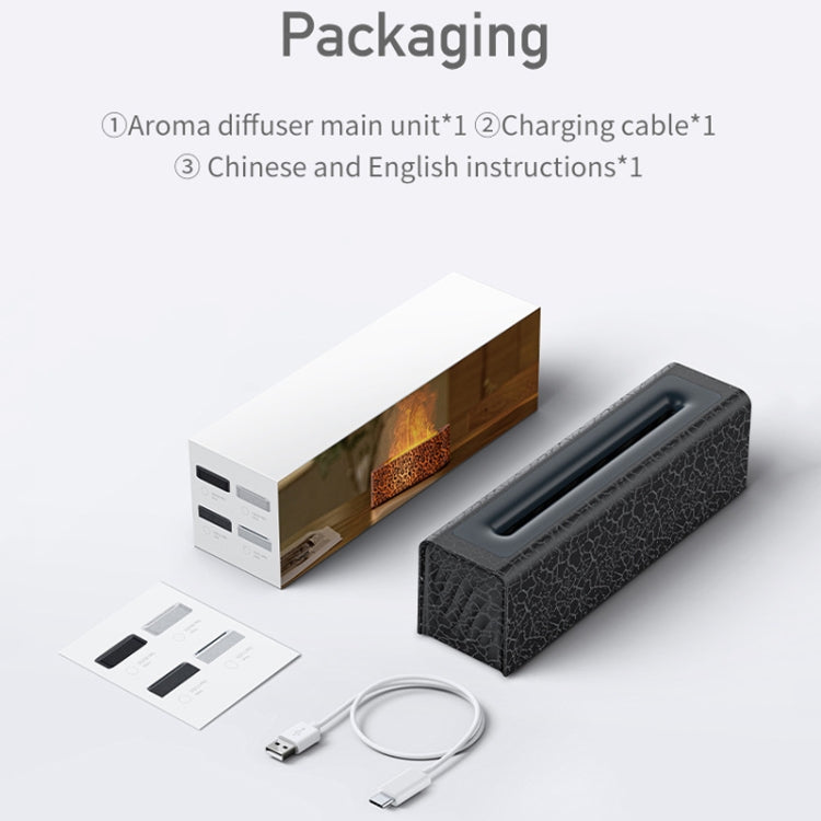 Lava Flame Aromatherapy Machine Air Atomizing Humidifier With Colorful Light, Model: DQ711 Pro White by bashfashion