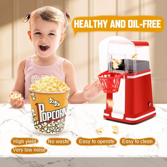 1200W Basket Popcorn Machine Electric Automatic Corn Popper 220V AU Plug by bashfashion