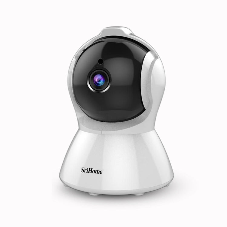 SriHome SH025 2.0 Million Pixels 1080P HD AI Auto-tracking IP Camera, Support Two Way Audio / Motion Tracking / Humanoid Detection / Night Vision / TF Card, EU Plug by SriHome