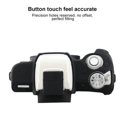 For Canon EOS M50 Mark II / M50 II Soft Silicone Protective Case(Coffee) by bashfashion