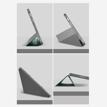 For iPad Pro 11 2022 / 2021 / 2020 Mutural Multi-fold Smart Leather Tablet Case (Blue) by Mutural