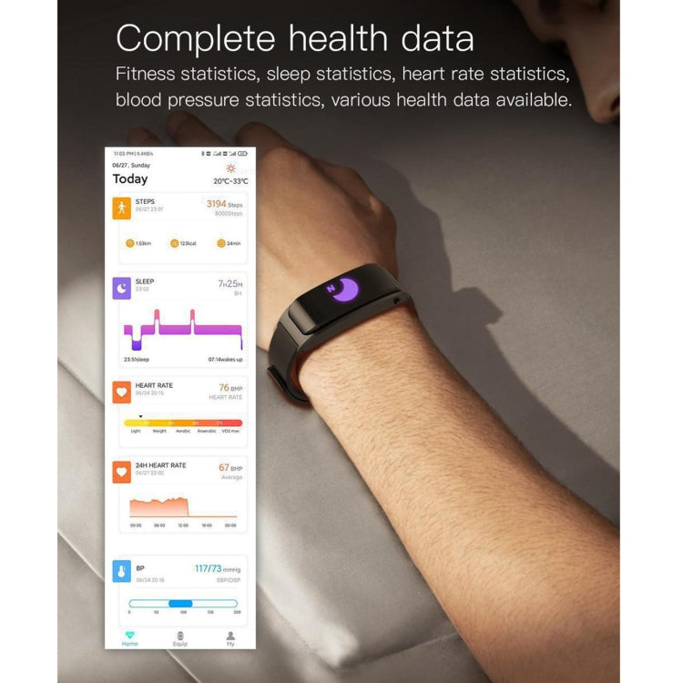 JAKCOM F2 1.28 inch TFT Color Screen Bluetooth Earphone Smart Watch, Support Sleep Monitoring / Heart Rate Monitoring / Bluetooth Call / NFC Function(Black) by JAKCOM