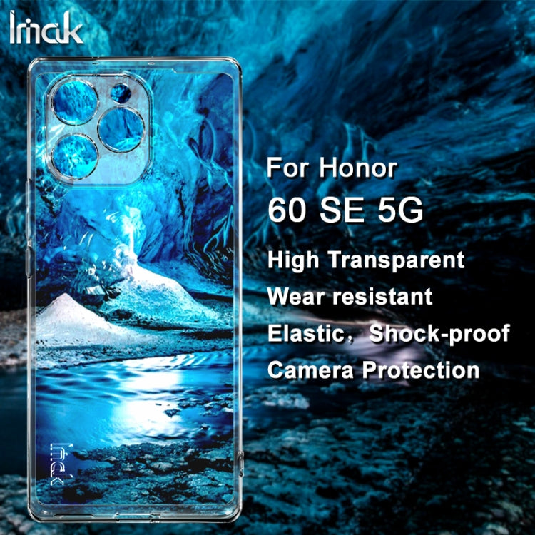 For Honor 60 SE IMAK UX-5 Series Transparent Shockproof TPU Protective Phone Case by imak