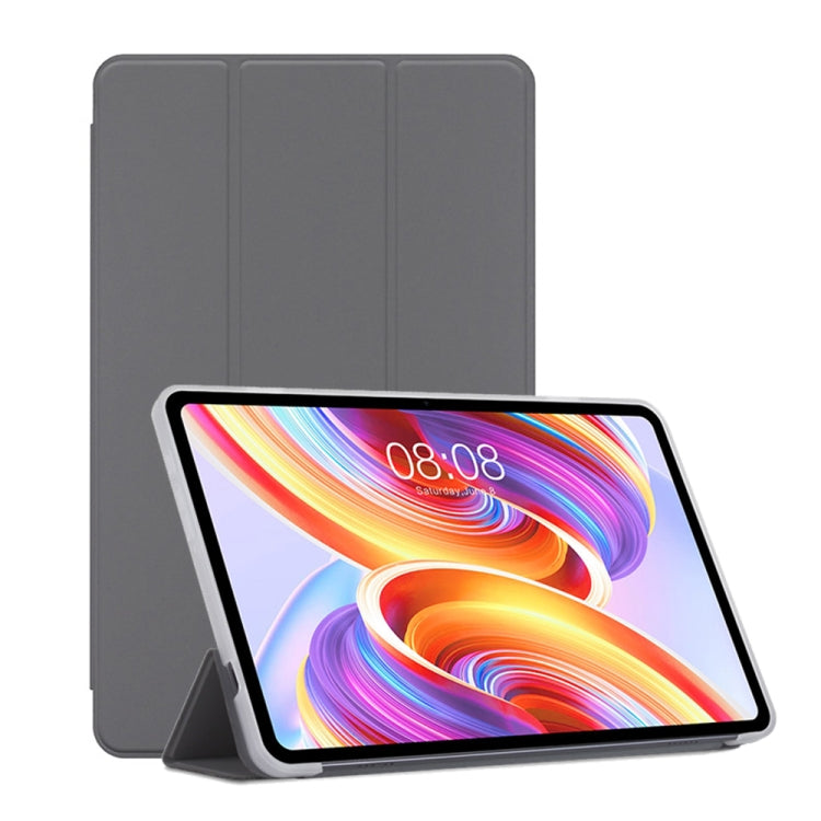 Teclast 3-Fold Holder Folio Leather Tablet Smart Case For Teclast T50 (WMC0801DG)(Grey) by TECLAST