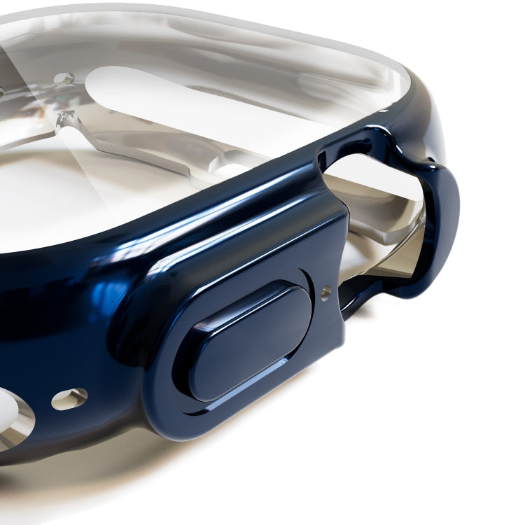 All-inclusive Plating TPU Protective Case For Apple Watch Ultra 1 / 2 / 3 49mm(Black) by bashfashion