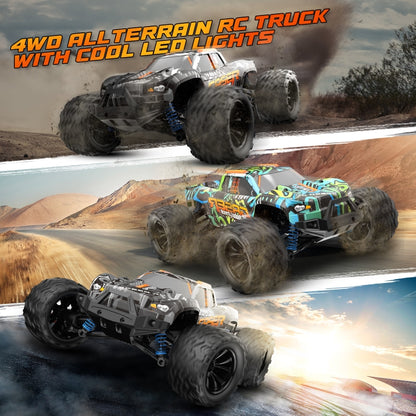 9000E 1:14 Full Scale Remote Control 4WD High Speed Car(Graffiti Black) by bashfashion