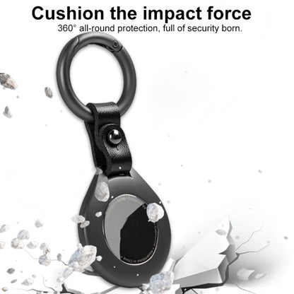 Anti-lost Tracker Positioning Alloy Protective Case For AirTag(White) by bashfashion