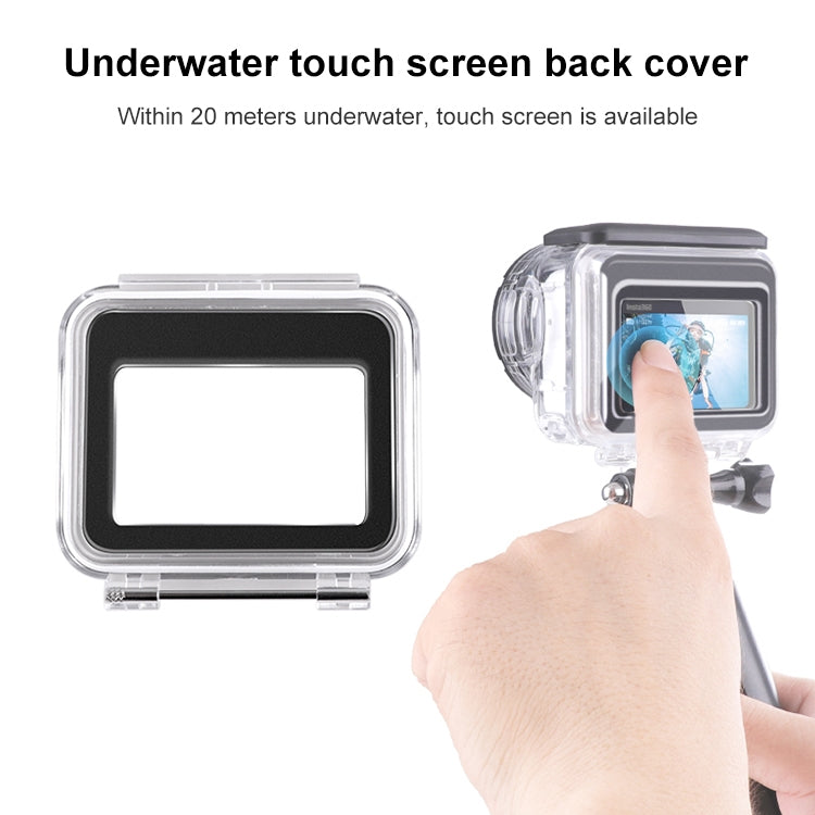 For Insta360 GO 3 Waterproof Case Touch Back Cover by bashfashion