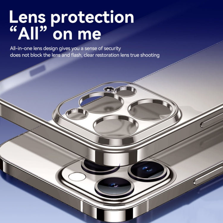 For iPhone 15 Plus SULADA Electroplating Frosted TPU Phone Case(Gold) by SULADA