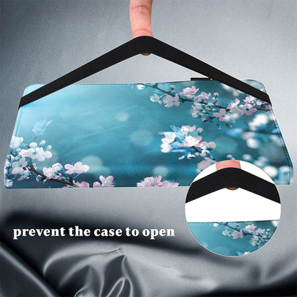 For Samsung Galaxy Tab A7 10.4 Crystal Texture Painted Leather Tablet Case(Plum Bossom) by bashfashion