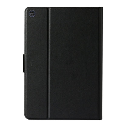 For Samsung Galaxy Tab A11 / A9 Pure Color PU Tablet Case with Sleep / Wake-up Function(Black) by bashfashion