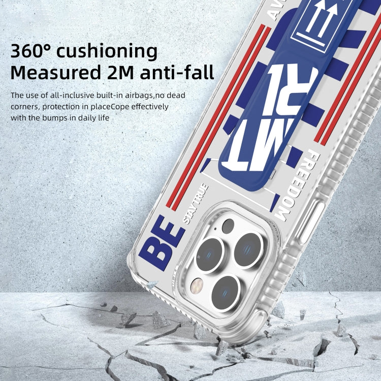 For iPhone 15 Pro Mutural Cyber Series TPU Phone Case with IML Stand(Yellow) by Mutural