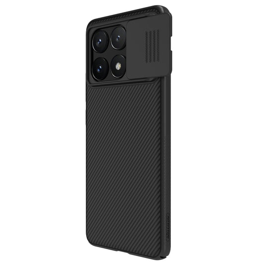 For Xiaomi Redmi K70E / Poco X6 Pro 5G NILLKIN Black Mirror Series Camshield PC Phone Case(Black) by NILLKIN