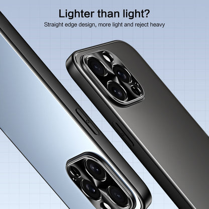 For iPhone 14 Plus R-JUST RJ-61 Electroplating Frosted TPU + PC Phone Case(Silver) by R-JUST