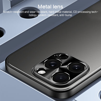 For iPhone 15 Plus R-JUST RJ-61 Electroplating Frosted TPU + PC Phone Case with Holder(Pink) by R-JUST