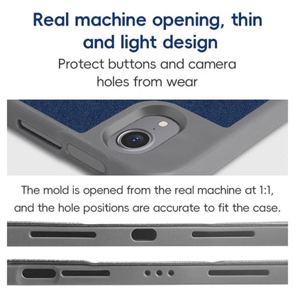 For iPad 10.2 2021/2020/2019 ZGA Tri-Fold Voltage Smart Leather Tablet Case(Black) by ZGA