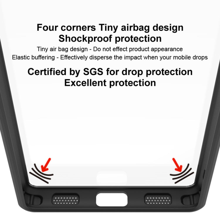 For Motorola Edge 50 Ultra 5G imak UX-9A Series Four-corner Airbag Shockproof Phone Case by imak
