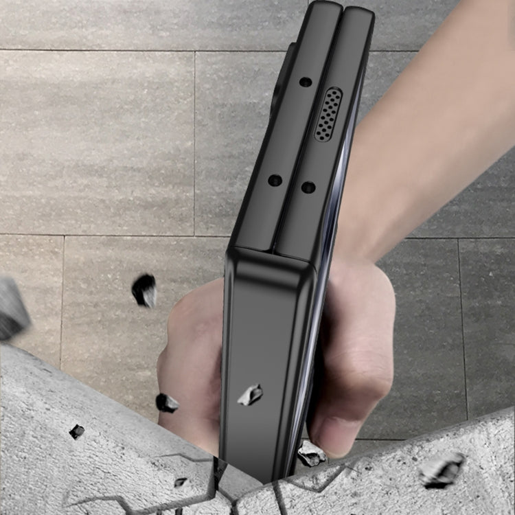 For Samsung Galaxy Z Fold6 GKK Integrated Full Coverage Magnetic Fold Phone Case(Grey) by GKK