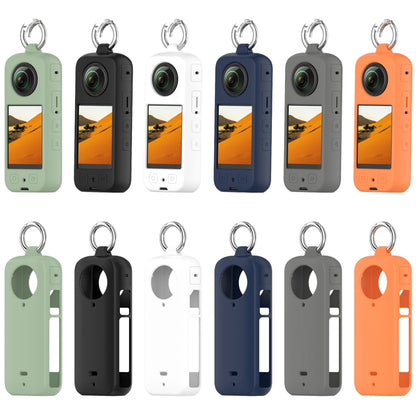 For Insta360 X3 Portable Silicone Protective Case(Ice Green) by bashfashion