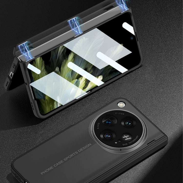 For OPPO Find N3 GKK Integrated Magnetic Blade Ultra-thin Full Coverage Phone Case(Grey) by GKK