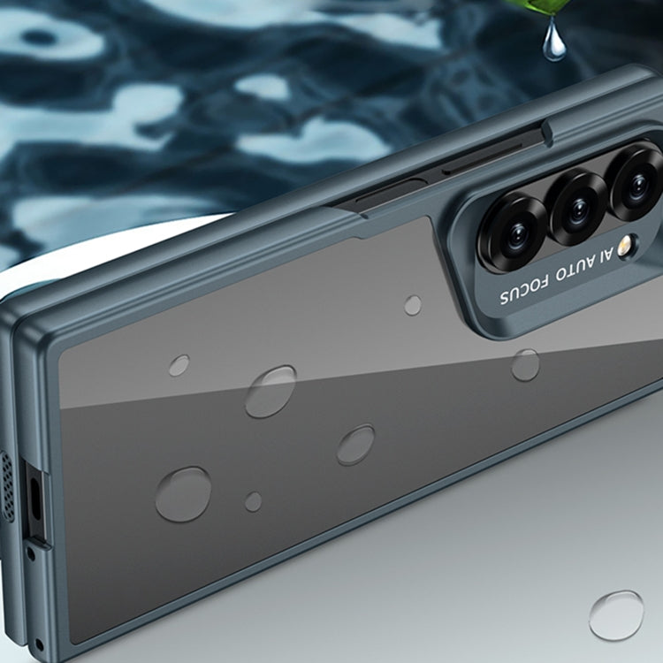 For Samsung Galaxy Z Fold6 GKK Integrated Electroplating Telescope Full Coverage Phone Case(Green) by GKK