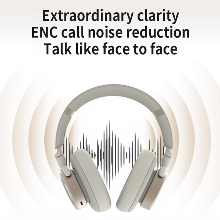 Dmooster D19 Pro ANC and EDC Noise Reduction Bluetooth Headphones(Pink) by D MOOSTER