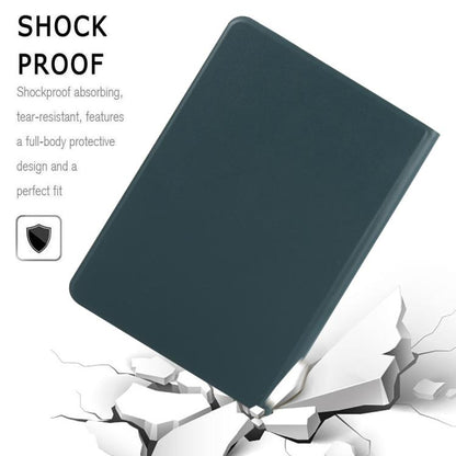 7-8 inch Voltage Hook 360 Rotation Leather Tablet Case(Deep Green) by bashfashion