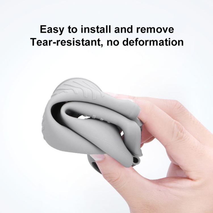 For DJI RC 2 BRDRC Remote Control Shockproof Anti-scratch Silicone Case(Grey) by BRDRC