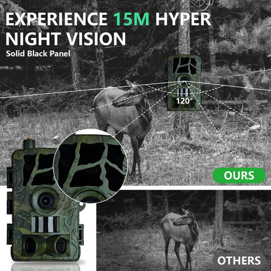 PR804G 4G EU Version 1080P HD Night Vision Infrared Hunting Camera by bashfashion
