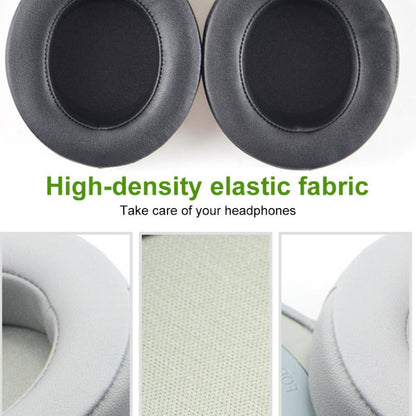 1 Pair Rotating Snap-on Replacement Earpads For Razer Kraken Pro V2, Material:Protein Leather(Grey) by bashfashion